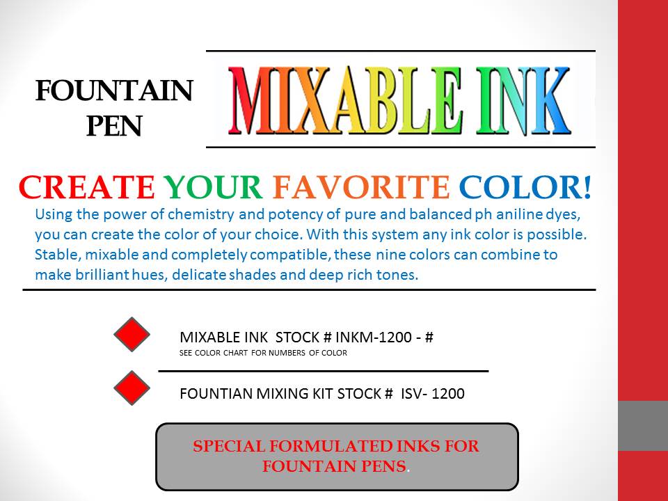 Platinum Mix Free Ink - Inchiostro - Casa della Stilografica