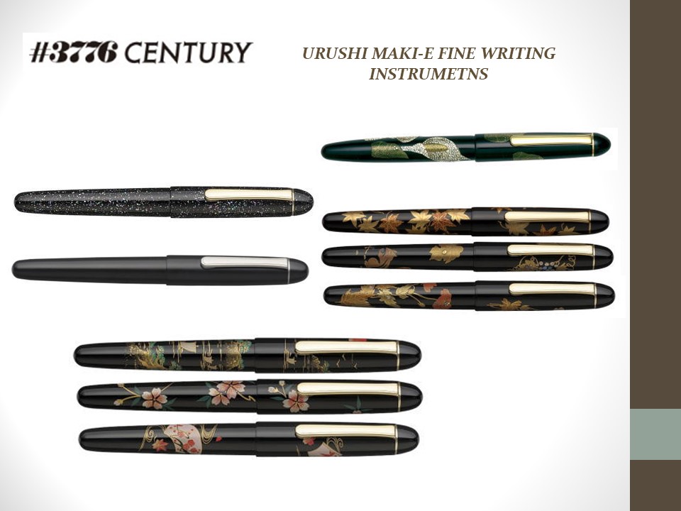 3776 Century Urushi Maki-e — Platinum Pen USA