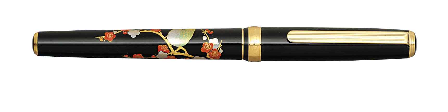 Platinum Classic Maki-e Moon and Rabbit Fine Point Fountain Pen PTL-15000H-87F